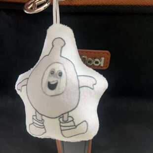 绝望的蛋小黄挂件蛋仔派对恶搞搞怪按压发声语音包抽象毛绒玩偶