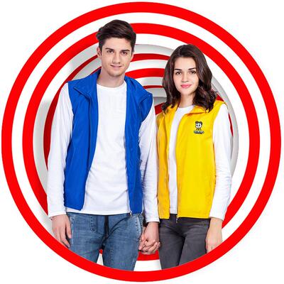 志愿者马甲定制网义咖超市工作ABM服广做告衫背心工马夹 订印制LO