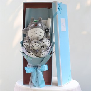 卡通花束小猫毛绒公仔娃娃花束送男生女生特别生日礼物玩偶女朋友