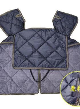 折车叠冬电动自行车挡风39118罩季小型锂电电瓶开叉防风被代驾横