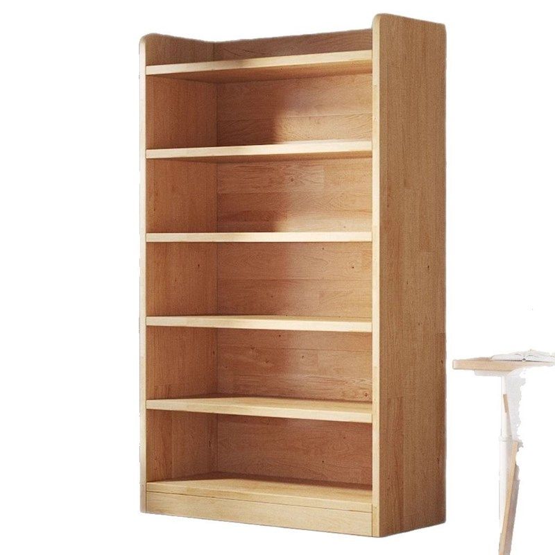 松木实木书架一体靠墙落地置物架儿童书柜学生家用储物柜收纳柜子,住宅家具,书架,淘宝优惠券,粉丝福利购,淘宝优惠卷