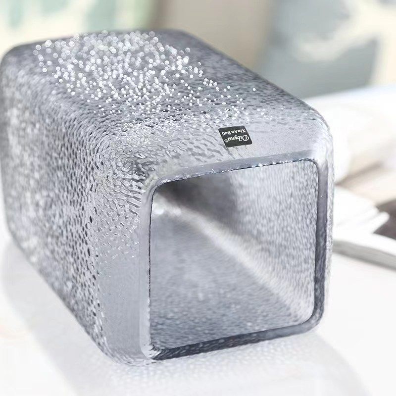 现代简约正方形珍珠缸透明玻璃花瓶客厅餐桌干花水养花家居摆件,特色手工艺,其他特色工艺品,淘宝优惠券,粉丝福利购,淘宝优惠卷