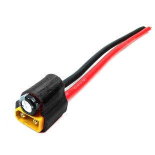 滤波模块 穿越机XT30 滤波电v 源线 集成25V 220uF 电容 图传飞控