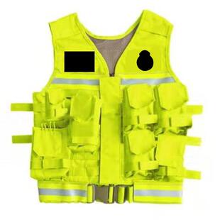 消防通信马甲定做应急救SPK援工作服战术衣装备背心服定魔制术贴