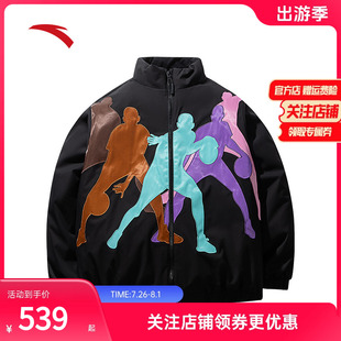 球场艺术家男女同款 安踏凯里·欧文系列 防泼水棉服172441802