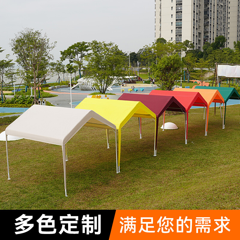 网红夜市摆摊帐篷活动停车棚四角广告户外伞集市雨棚户外遮阳棚