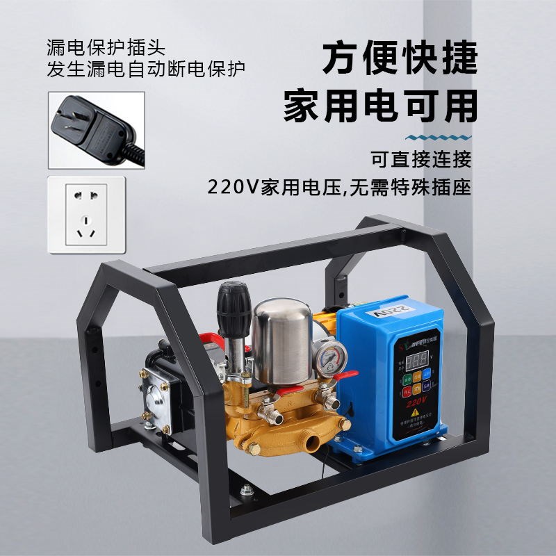 新型电动车电动喷l雾器高压农用大功率远程可遥控果园打药机打药