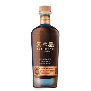 青岛威士忌 雪莉桶10年单一麦芽威士忌 国产洋酒 【中华老字号】