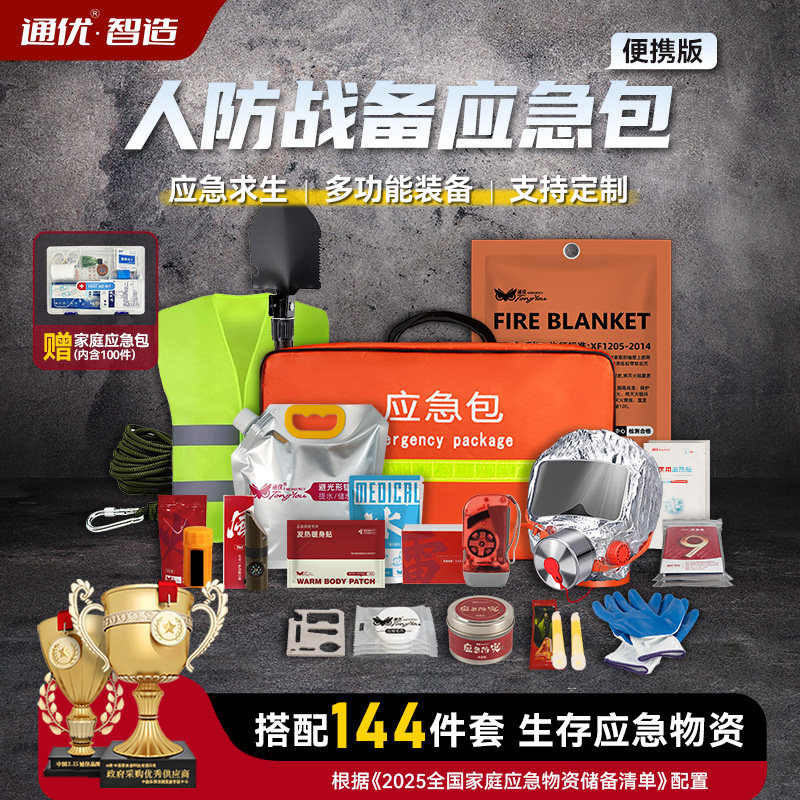 通优国家标准物质应急防灾救援包