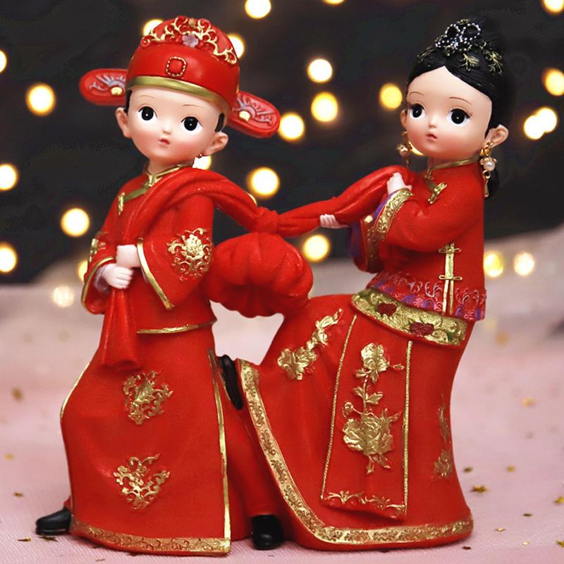 浪漫情人节结婚礼物闺蜜新婚礼品创意婚房婚庆用品喜庆装饰品摆件