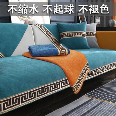 实木沙发垫新中式雪尼尔2025新款轻奢防滑四季通用坐垫皮盖布罩套