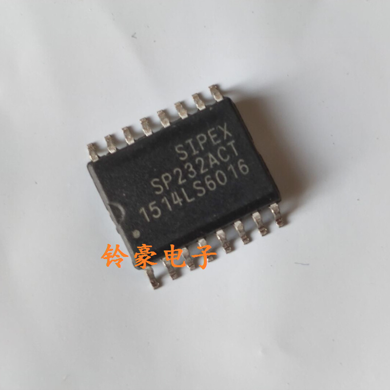 贴片IC SP232AET SP232ACT 全新进口收发器芯片SOP-16宽体 可直拍 电子元器件市场 集成电路（IC） 原图主图