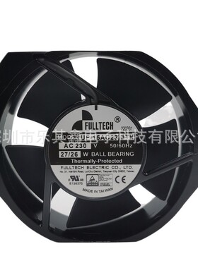 UF15AC23BTH AC230V 50/60HZ 27/26W FULLTECH机箱机柜带电容散热