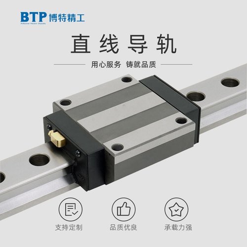 下锁式土木行业用线性导轨滑块 LG25不锈钢玻璃机械直线导轨副