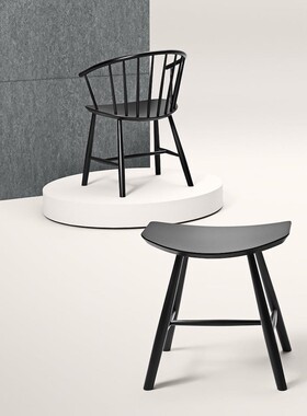 XZC647现货 丹麦 Fredericia Johansson J64 餐椅 J63 凳子