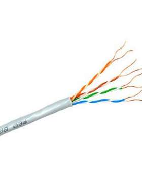 cat5e八芯8芯0.5mm超五类室内铜包银双绞线UTP灰色网线