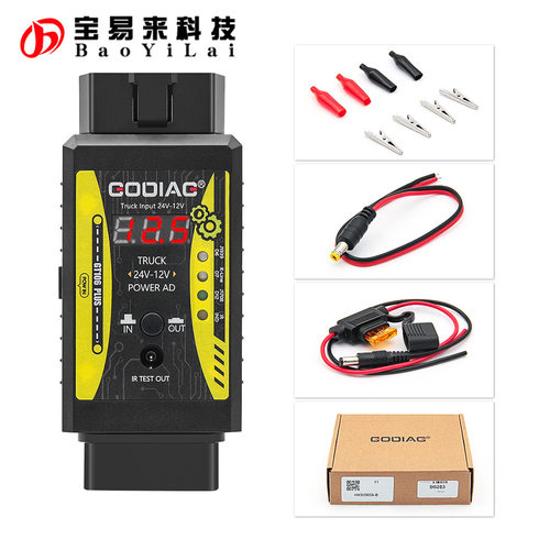 GT106 PLUS 24V to 12V Heavy Duty Truck Adapter  卡车电压转接