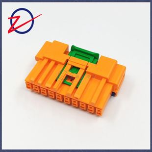 B连接器JST间距3.5mm橙色胶壳10pin 10HVM