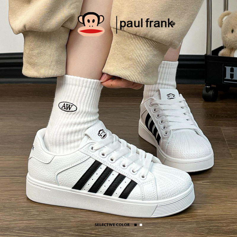 大嘴猴板鞋女2025小白鞋秋冬季新款贝壳百搭学生轻便休闲运动鞋,女鞋,时尚休闲鞋,淘宝优惠券,粉丝福利购,淘宝优惠卷