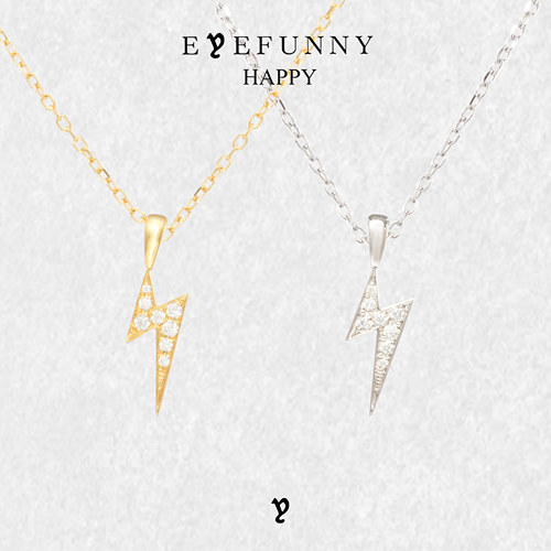 EYEFUNNY爱凡尼闪电18K金吊坠