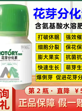 草莓花果多快速专用增甜剂花芽分化素花多花大饱满授粉好座果多