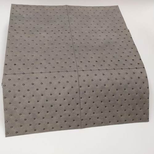 可抽真空吸附垫灰色工业吸水棉垫 有害液体油污聚丙烯吸液棉现货