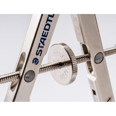 1STAEDTLER施德楼 551 02精准中车圆规伸缩杆画图圆规