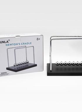 5球7球牛顿摆球不锈钢混沌摆平衡球创意摆件减压礼品能量守恒撞球