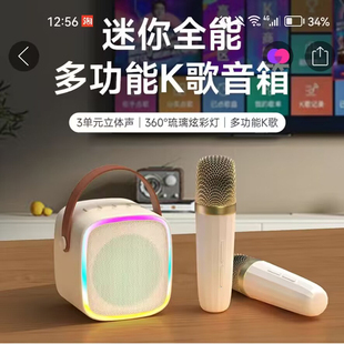 E3彤姐优选多功能歌音箱蓝牙话筒唱歌播放器家用麦克风一体 other