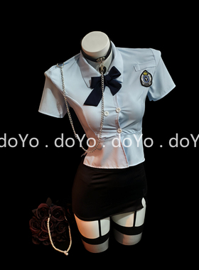 doYo情趣内衣2026新款性感小胸jk制服诱惑大尺度羞耻御姐风战袍