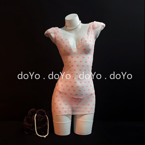 doYo情趣内衣2026新款性感睡衣女小胸睡裙包臀裙透视诱惑战袍纯欲
