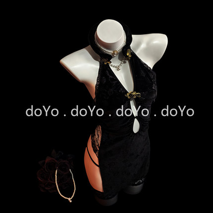 doYo情趣内衣2025新款性感小胸衣服旗袍睡衣制服套装战袍qqny女