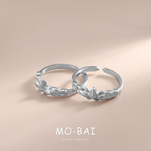 葬送的芙莉莲周边同款镜莲华花苞戒指指环小众设计感轻奢百搭女款