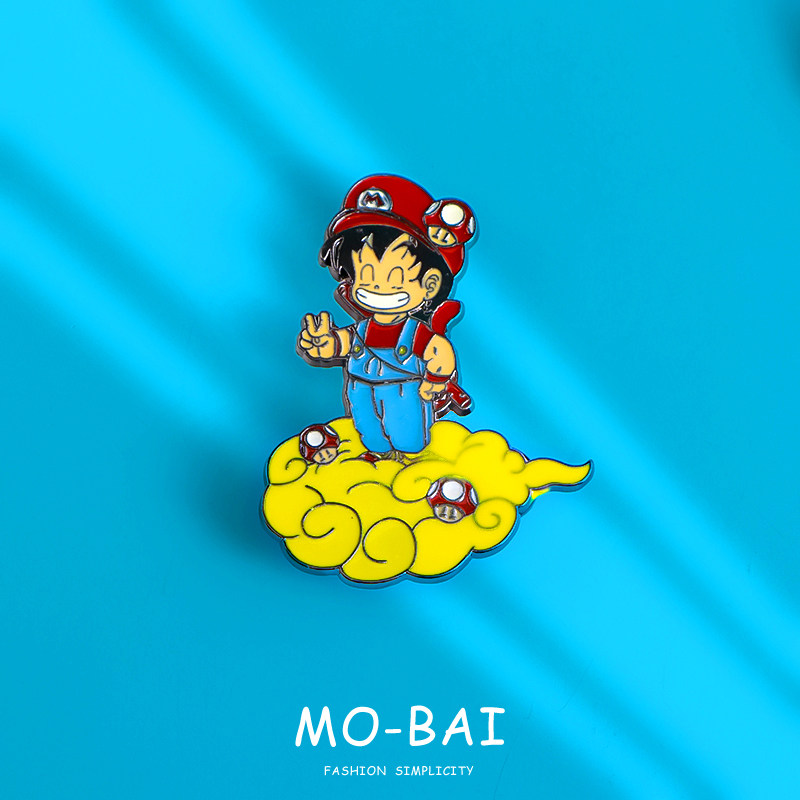 马里奥cos孙悟空胸针日系卡通可爱七龙珠周边徽章学生书包配饰品,饰品/流行首饰/时尚饰品新,胸针,淘宝优惠券,粉丝福利购,淘宝优惠卷