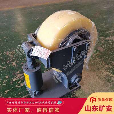 LS45滚轮罐耳井下双排导向轮 调节简便罐笼用提升装置