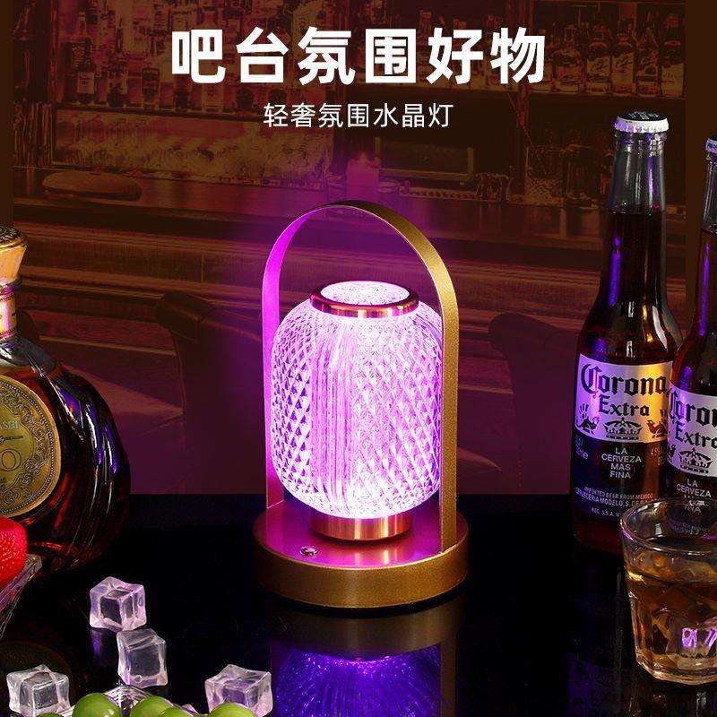 酒吧夜市轻奢卧室充电式室外拍照氛围灯led摆摊桌面浪漫小夜灯
