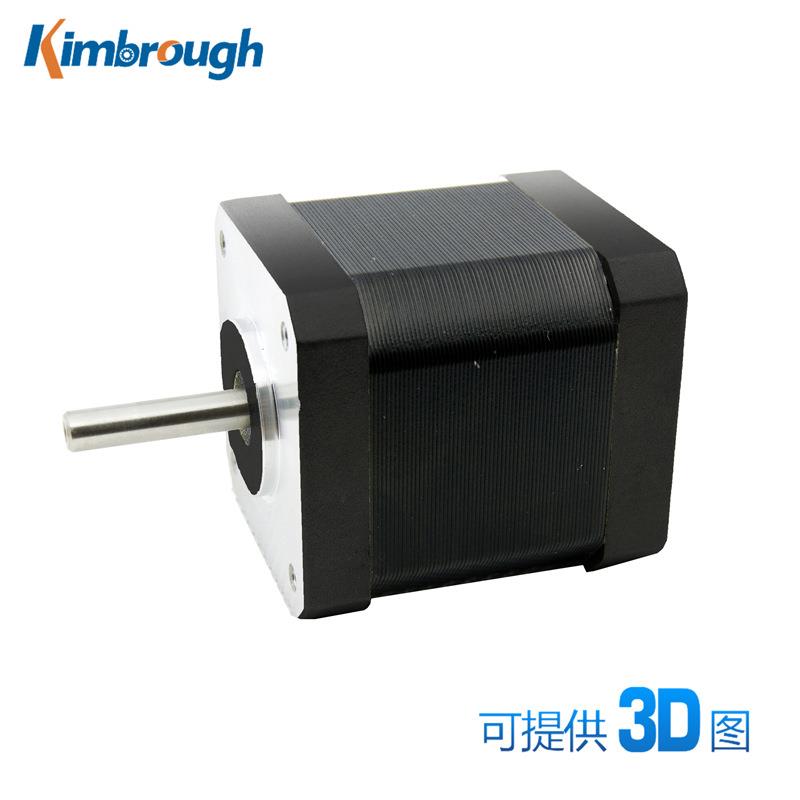 二相42单轴步进电机 力矩0.6NM 电流1.2A 六线 机身长47MM