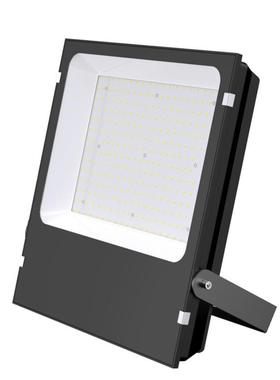 IP66户外防水200W黑色外壳LED泛光灯广告牌投光灯