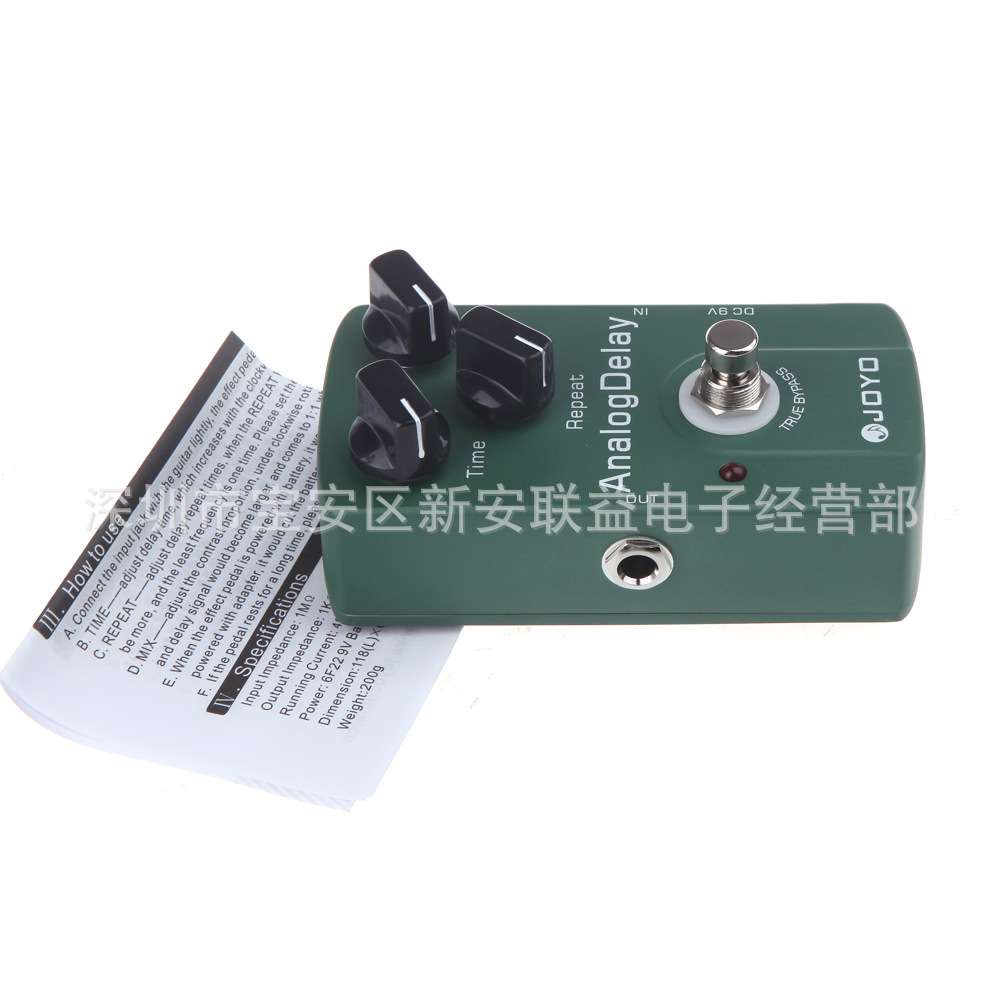 JOYO JF-33 Analog Delay模拟线路延迟效果 电吉他单块效果器