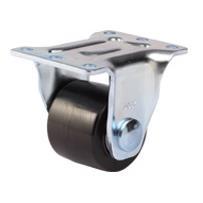 60黑色尼龙固定轮 J-CRA21-D60-NK 载重500KH 怡合达原装万向轮