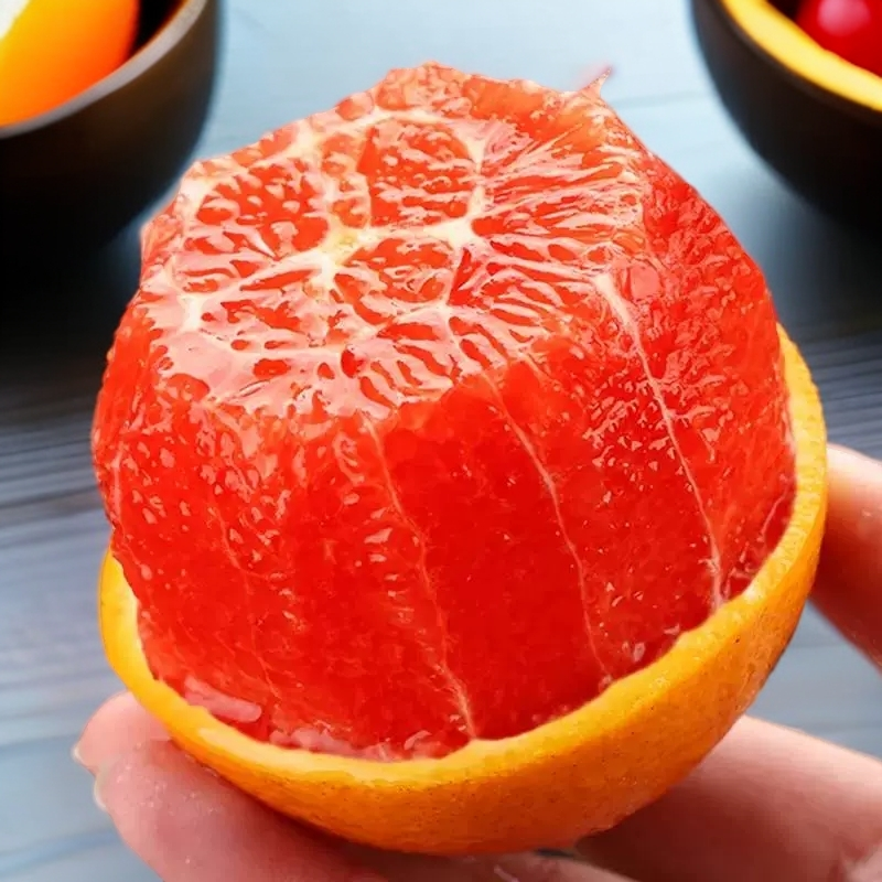 【爆米花专享】重庆云阳红橙新鲜水果4.5斤红心肉甜橙多汁橙子
