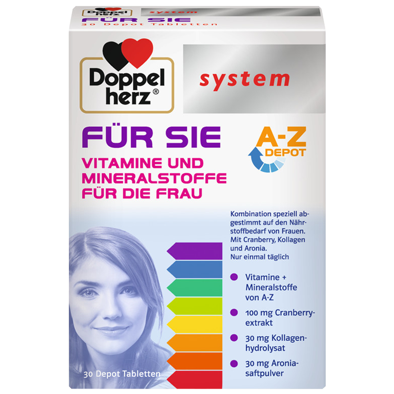 德国女士双心复合维生素