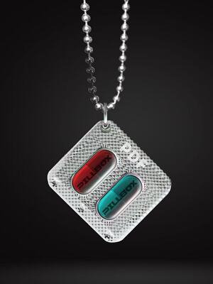 PILLBOX  2025PDF锐舞马拉松限定项链男女同款情侣送礼百搭限量
