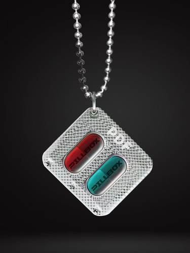 PILLBOX  2025PDF锐舞马拉松限定项链男女同款情侣送礼百搭限量