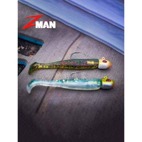 美国ZMAN内德钓组 Slim SwimZ 浮水T尾3寸2.5寸路亚软饵假饵诱饵