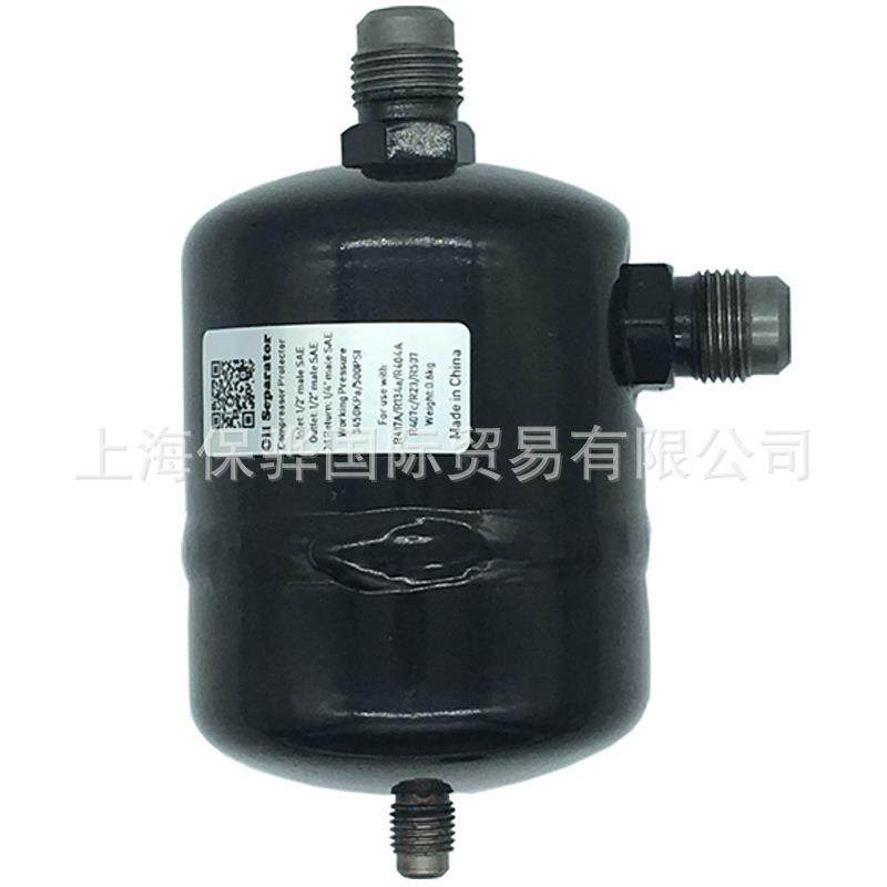 专为小型全封闭压缩机低温机设计的紧凑型油分直接回气管或工艺管