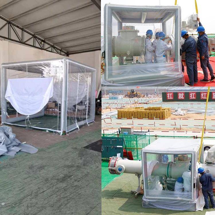 1gis电力防尘棚电力设备充气防尘棚电力安装防尘车间