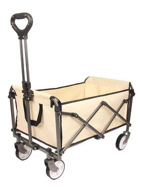 5寸8寸露营车户外营地车便携式折叠拖车购物车手拉车野餐车