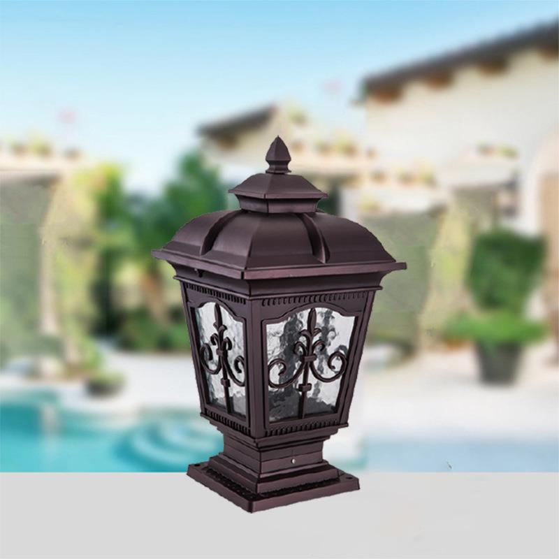 工厂直销户外防水LED大门围墙柱头灯别墅大门照明装饰园林景观灯