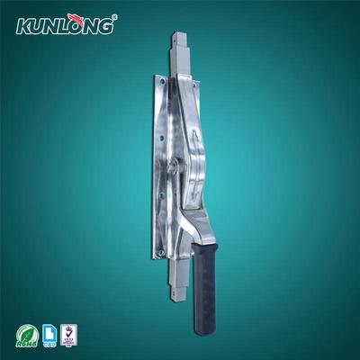 尚坤密闭压缩门锁SK1-387A不锈钢迫紧门把手连杆式三点锁